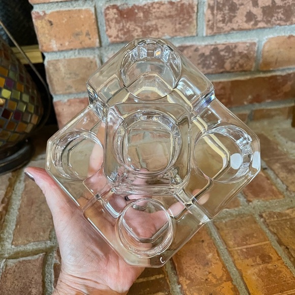 Retired Partylite Crystal Castle - Picture 4 of 5